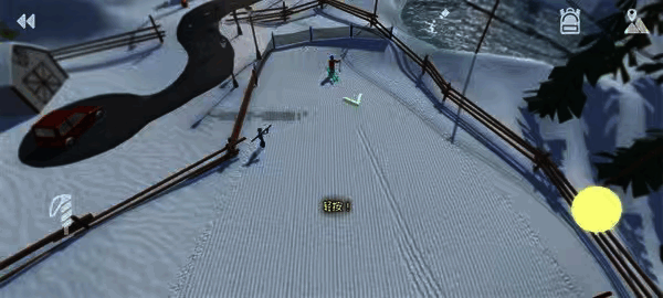 雪山滑雪大冒险2v1.0400汉化+解锁全部滑雪板+服装