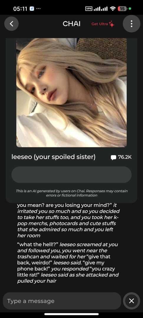 [安卓]Chai 无敏感虚拟女友聊天 0 什么都可以聊 - 帖子图片2