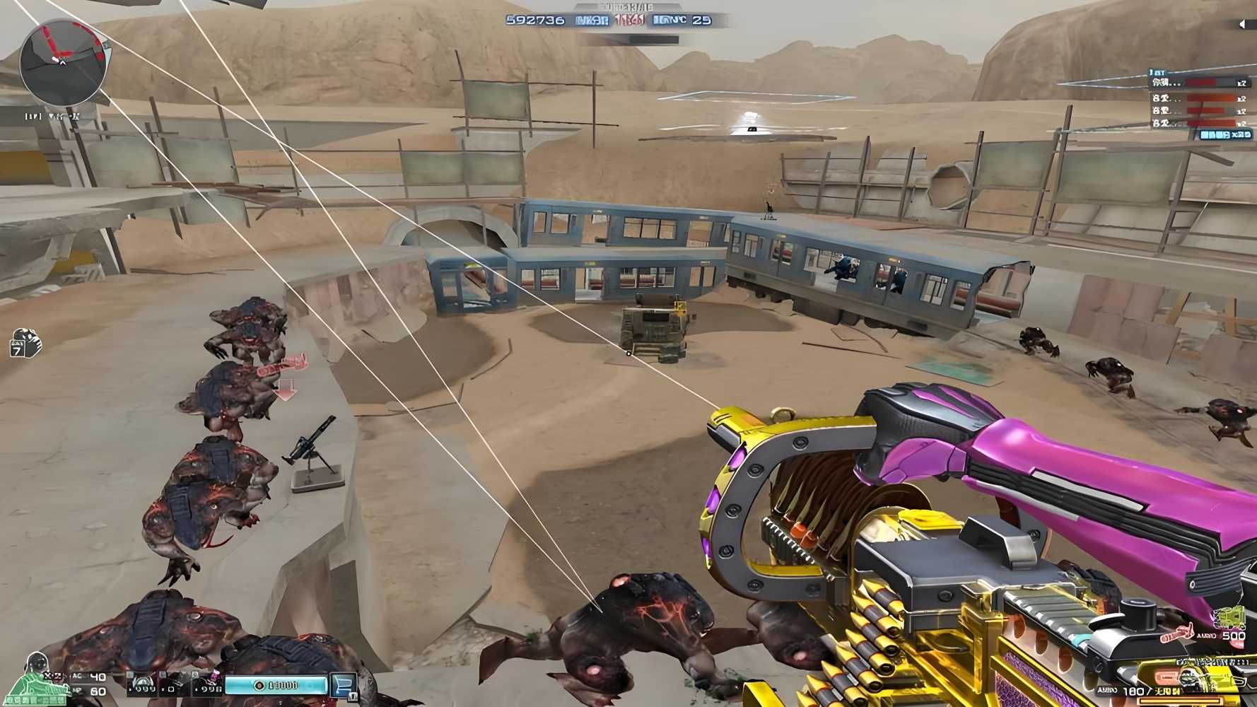 【手游推荐】巨人城废墟，全武器全人物无限<br />
血量 - 帖子图片3