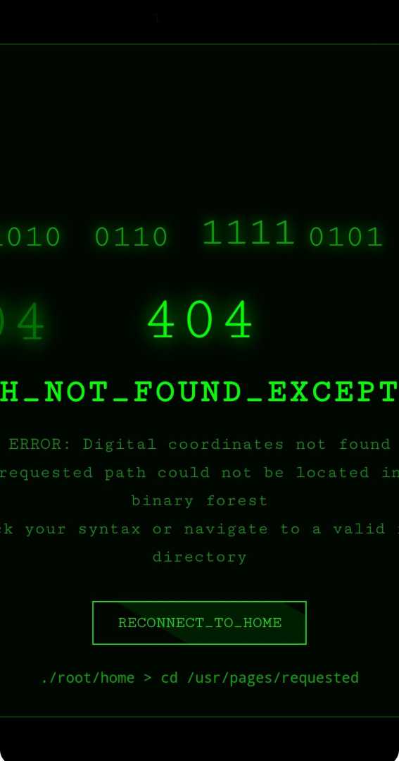 20套精选404错误页面源码合集 | 高颜值+自适应 - 帖子图片7