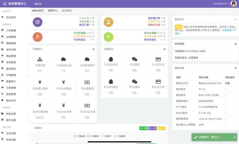 全网首发 彩虹云商城二开美化版 沉梦云Pro美化版 新增超多功能 - 帖子图片6