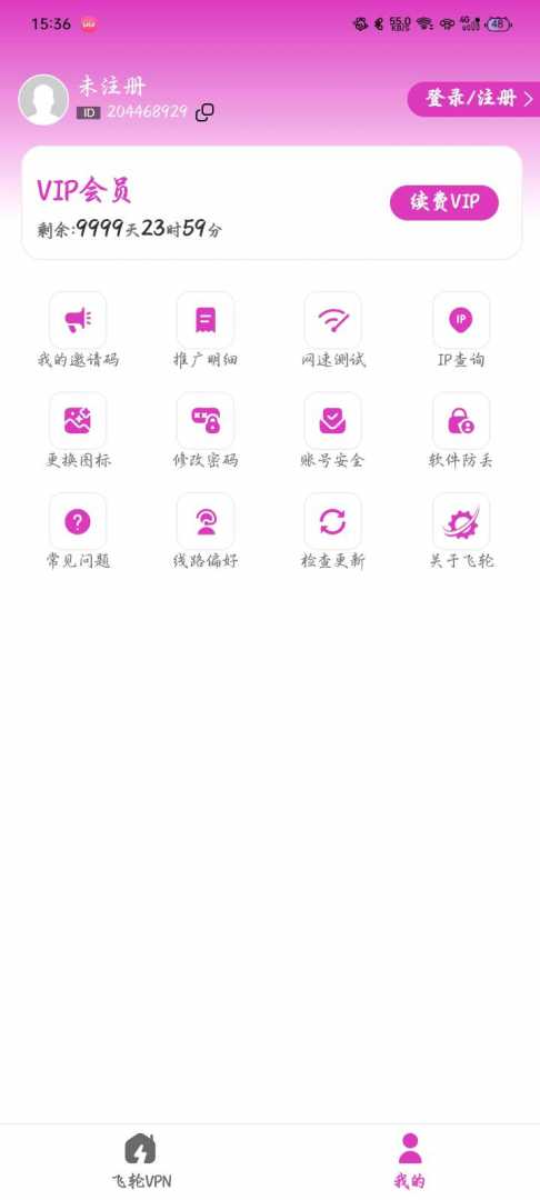 飞轮vpn功能截图2